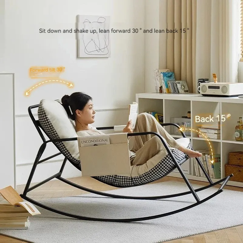 Glider chair leans online forward