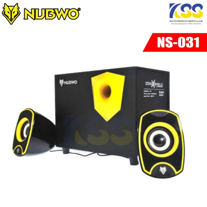 nubwo-ลำโพง-2-1-zoni-xshield-sub-woofer-speaker-รุ่น-ns-031-สีเหลือง