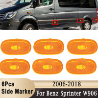 6Pcs รถด้านข้าง Marker โคมไฟสำหรับ -Benz Sprinter W906 2006-2018 A0038202956ด้านข้าง Fender Siganl Clearance ไฟ