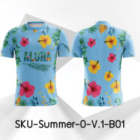 BAYZA เสื้อวิ่ง Summer  เสื้อกีฬา เสื้อออกกำลังกาย ลายดอกV.1