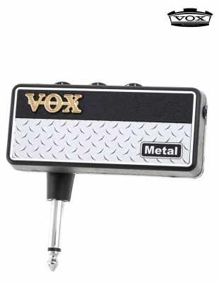 VOX  amPlug2 Metal แอมป์ปลั๊ก แอมป์กีตาร์เสียบหูฟัง เสียงเมทัล + แถมฟรีถ่านพร้อมใช้งาน ** Made in Japan