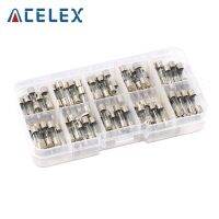 XMM-100pcs Set 5x20mm Quick Blow Glass Tube Fuse Assorted Kits Fast-blow Glass Fuses