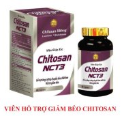 Viên Uống Giảm Cân Chitosan, Giúp Đốt Cháy Mỡ Thừa