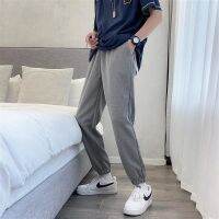 Privathinker Waffle Solid Men Casual Sweatpants Fashion Hip-hop Male Trousers Loose Streetwear Uni Joggers Pants Size 4XL