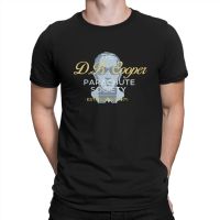 Camisetas clásicas para hombre DB Cooper Hijack, Camiseta de algodón puro a la moda, camisetas de manga corta con cuello redondo, Tops 4XL 5XL