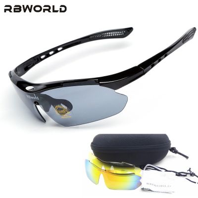 【CW】✐❒  3 lenses Cycling Sunglasses MTB motorcycle UV400 Glasses Outdoor Goggles Eyewear Accessory