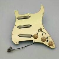 KR-Guitar Pickups Fully Loaded Pickguard Humbucker Pickups Multifunctional Push-pull Single Cut Switch