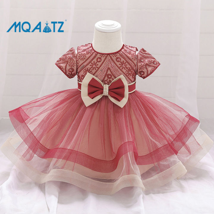 MQATZ Pageant Birthday Dress Baby Girl Dress Evening Dress Princess ...