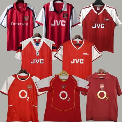 ยอดนิยม Arsenal Retro Jersey 2002/04 Arsenal Home Retro Jersey 2004/05 Arsenal Away Jersey 1991/93 Arsenal Jersey 1994/95 Arsenal Retro Jersey(The Name And Number Can Be Customized For Free)