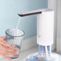 Water Bottle Pump Foldable Water Pump USB Automatic Dispenser Pump Button Control Portable Electric Water Dispenser Home Gadgets