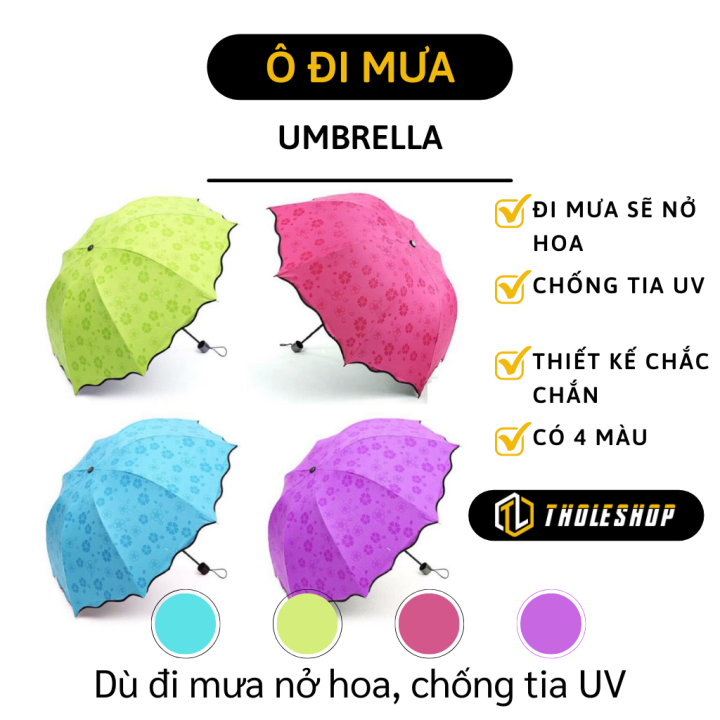 Dù Đi Mưa - Ô Ma Thuật Gặp Nước Nở Hoa Độc Lạ - Dù Che Mưa, Che Nắng Chống Tia UV | Lazada.vn Dù Đi Mưa - Ô Ma Thuật Gặp Nước Nở Hoa Độc Lạ - Dù Che Mưa, Che Nắng Chống Tia Uv | Lazada.Vn