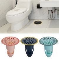 Color Silicone Shower Drain Floor Drain/Hair Anti-Stink Bug-proof Kitchen Bathroom Toilet Sewer Anti-Block