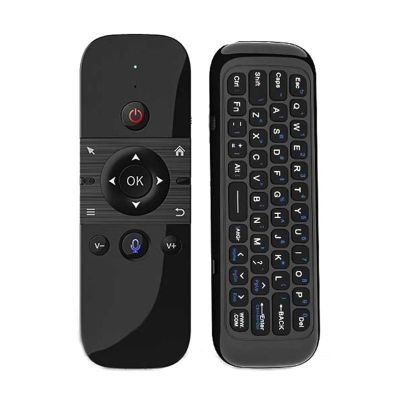 M8 Voice Remote control Air Mouse 2.4G Mini Wireless Keyboard IR learning Gyro Sensing Lithium Battery For Android TV Box X96