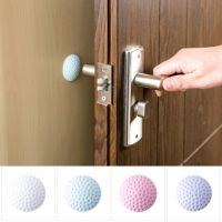 Self Adhesive Rubber Door Buffer Wall Protectors Door Handle Bumpers for Door Stopper Doorstop Door Pad Round Wall Protector