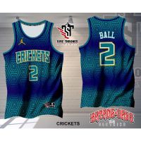 CRICKETS JERSEY Full Sublimation Basketball Fanwear Jersey