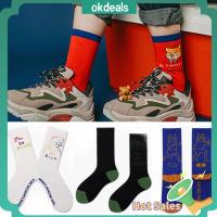 OKDEALS Mens Unisex Winter Warm Cotton Socks Elastic Stocking Novelty Pattern Funny Art Painting