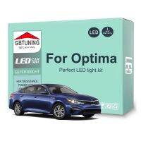 ชุดหลอดไฟเสริมไฟเก๋ง LED สำหรับ KIA ออปติมา K5 Magentis 2000-2016 2017 2018 2019 2020 2021 2022แผนที่รถโคมไฟหีบฝาทรงโค้ง Canbus