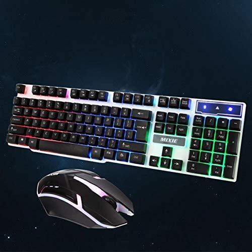 MIXIE X90 LED Backlight Gaming Combo (USB Keyboard + USB Mouse) Lazada