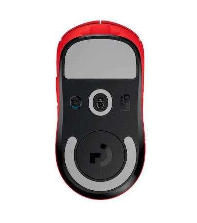 logitech-สีใหม่ล่าสุด-g-pro-x-superlight-wireless-gaming-mouse-red