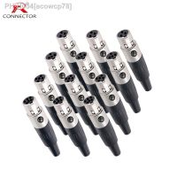 1pc Mini XLR Aviation Connector Female Socket Zinc Alloy copper pins 3 4 5 pins for MIC Microphone Audio Video Connecting