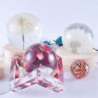 VN14WC70T Art Home Decor Crystal Ornaments Handcraft Round Ball Resin Epoxy Mould Silicone Mould