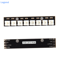 ?【Lowest price】Legend WS2812 5050 RGB 8 LED Light Built-in Full Color-Driven Development BOARD