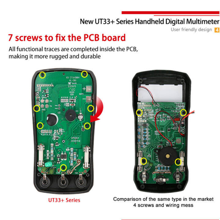 ut33a-uni-t-ขนาดฝ่ามือเครื่องวัดมัลติมิเตอร์ดิจิทัล600v-10a-ac-dc-แรงดันไฟฟ้าเครื่องทดสอบกระแสไฟฟ้าโอห์มมิเตอร์แสดงแสงไฟเครื่องวัดความจุไฟฟ้าช่วงอัตโนมัติ