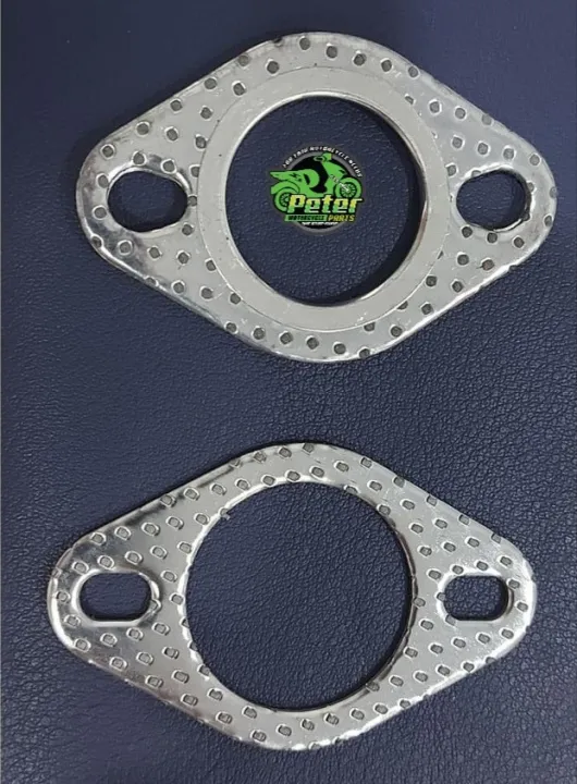 EXHAUST PIPE GASKET ALUMINUM ( CATS EYE ) HONDA DIO /YAMAHA JOG 50 AND