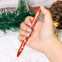 ปากกาหมึกเจลคริสต์มาสแบบกด