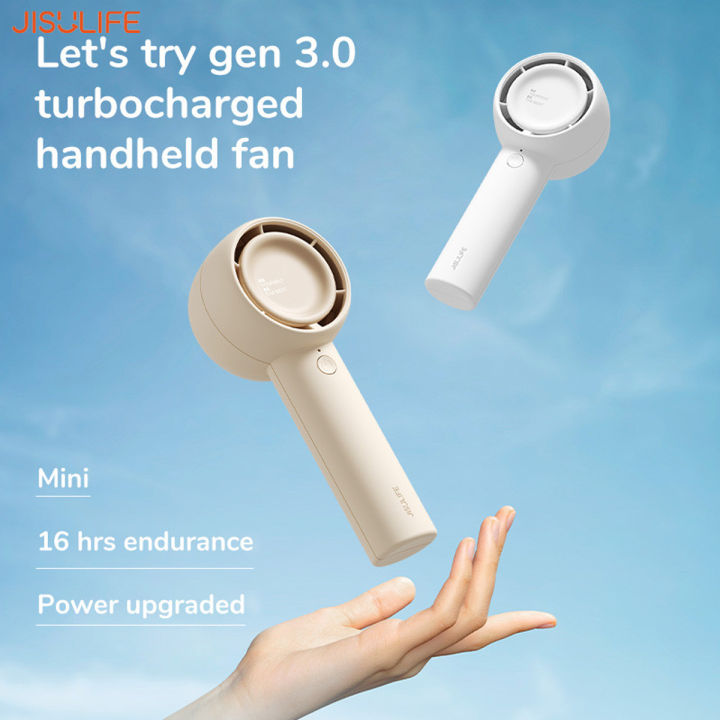 jisulife-fa42-mini-turbo-fan-พัดลมมือถือพกพา-super-mini-turbo-fan-รับประกัน6-เดือน