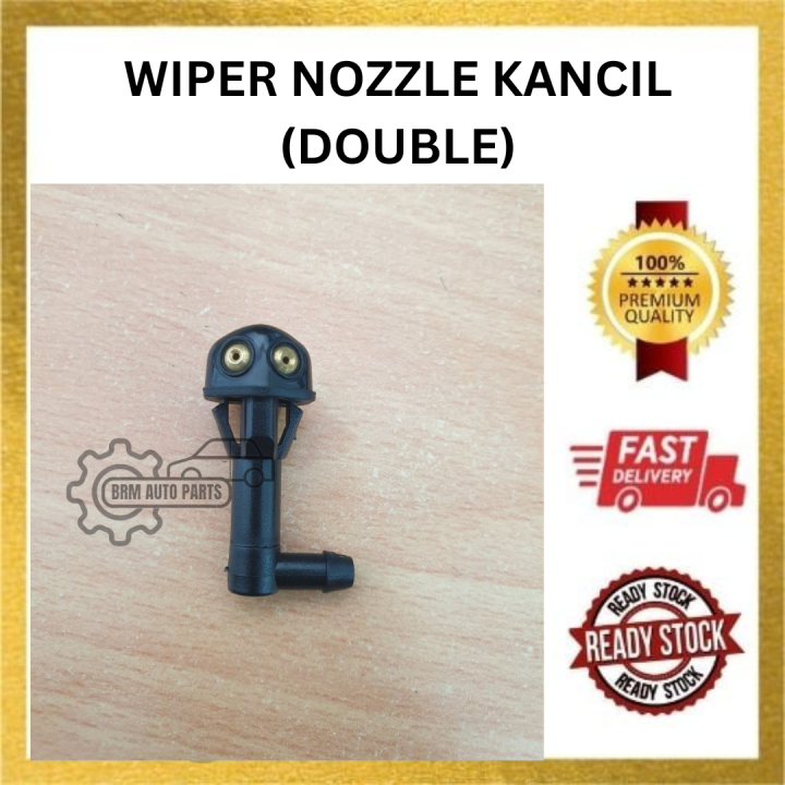 WIPER NOZZLE AFTERMARKET LONGLIFE DOUBLE PERODUA KANCIL 660 Lazada