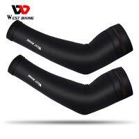 [Rear Waves] WEST BIKINGCycling Arm Warmers Breathable UV ProtectionFitness บาสเกตบอล HikingArm Sleeves 1คู่