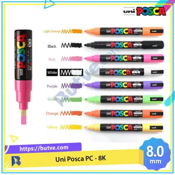 7Colors Uni Posca Paint Markers Full Set 0.7MM-1MM Plumones