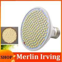 Merlin Irving Shop 8W Full Spectrum 200 LED Plant Grow Light Yellow Fitolamp Indoor Vegs Cultivo Growbox Tent Home Room Green House