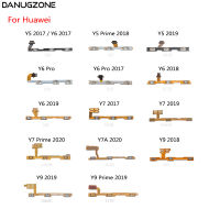 ปุ่มปรับระดับเสียงปุ่มเปิด/ปิด FLEX CABLE สำหรับ Huawei Y9 2019 Y5 2018 Y6 Pro 2017 Y7 PRIME 2020 Y7A-hdfssaa