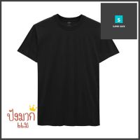 เสื้อคอกลม ตราห่านคู่ สีดำ XLROUND NECK T-SHIRT DOUBLE GOOSE BLACK XL **ราคารวม Vat แล้วค่ะ ไม่มีบวกเพิ่ม**