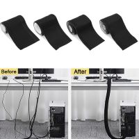 DIY Magic Tape Cable Management Sleeve Wrap Cords Organizer Wire Hider Protector Flexible Cable Cover Office Computer Accessory