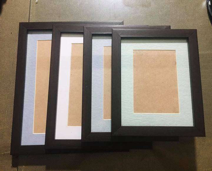 4R, 5R, 6R, 8R Picture Frame with White Matting Lazada PH
