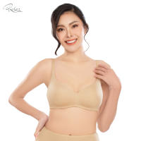 Presea บราไร้โครง แต่งลูกไม้ด้านหลัง Wireless Bra สีเนื้อ MA1510