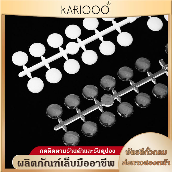 kariooo-เล็บปลอมทรงอัลมอนด์หัวมนสั้นสำหรับฝึกทําเล็บ-ทาสีชาร์จ-120-ชิ้น-ng137