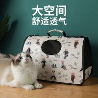 cat go out one shoulder bag pet folding his laptop air travel dog and portable