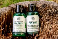 โปรคู่ The Body Shop Tea Tree Skin Clearing Mattifying Toner 60 ml.The Body Shop Tea Tree Skin Clearing Facial Wash 60 ml