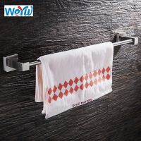 卐 WEYUU Single Towel Bar Holder Stainless Steel Towel Rack 40/50cm Wall Mounted Bathroom Accessories Holder Wire drawing