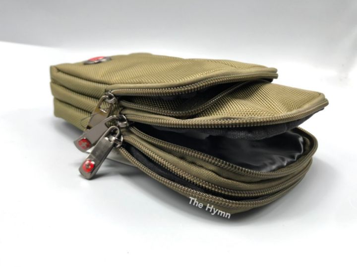 กระเป๋าผ้าหยาบ-dakar-0610-ใบใหญ่-ร้อยเข็มขัด-พร้อมสายสะพาย-ซิปเคลือบ-สุดเท่-ผลิตจากผ้า-ไนลอน-อย่างดี-จัดส่งรวดเร็วทันใจ