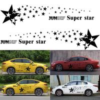 ’；【‘； New Super Stars Universal Car Stickers Star Patterns Styling Auto Sports Vinyl Car Retro Body Sticker DIY Decoration 2021