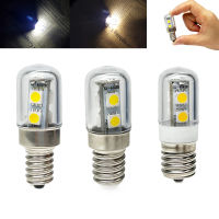 E14ขนาดเล็ก E12 E17หลอดไฟข้าวโพด LED หลอดไฟ AC 220V 5050 SMD 1W สำหรับตู้เย็นเครื่องดูดควันช่วงเครื่องเย็บผ้าตู้เย็น