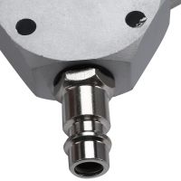 3-WAY MANIFOLD Quick Coupler 1/4Inch NPT Connector Air Hose Coupling Pneumatic Tools European Style