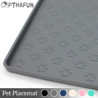 ซิลิโคนสัตว์เลี้ยง Placemat อาหารสุนัขเสื่อแมวชาม Pad สัตว์เลี้ยงให้อาหารเสื่อป้องกันอาหารและน้ำล้นกันน้ำทำความสะอาดง่าย