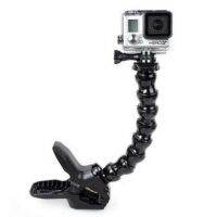 Jaws Flex Clamp Mount + Adjustable Neck for Gopro 3+ 3 2 Accessories (Black) ##ที่ชาร์จ หูฟัง เคส Airpodss ลำโพง Wireless Bluetooth คอมพิวเตอร์ โทรศัพท์ USB ปลั๊ก เมาท์ HDMI สายคอมพิวเตอร์