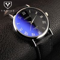 YAZOLE [Aishang watch industry]นาฬิกาผู้ชายแบรนด์หรูนาฬิกาควอตซ์หนังแฟชั่นสำหรับผู้ชายนาฬิกานาฬิกาข้อมือสำหรับผู้หญิงลำลองเรียบง่าย